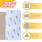 Felt Furniture Pads, Non Slip Self Adhesive Cuttable Felt Tape Beige Heavy Duty Felts Strip Roll for Protecting Hardwood Floors Chair Wall Protector (40 x 5 x 0.12 Inch)